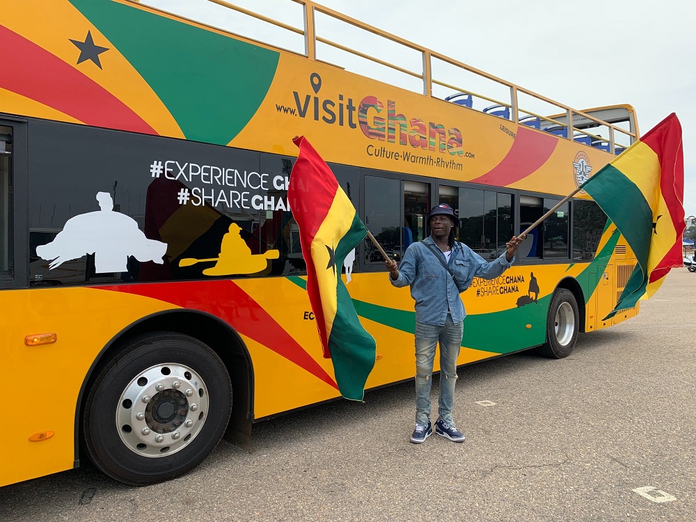 Ministry of tourism Provides new Open-Top Sightseeing Tour Buses in Ghana 2