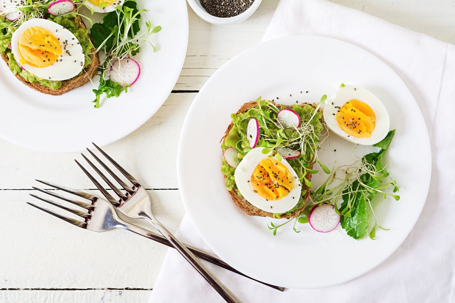 Boiled Egg Salad Recipe for weight loss