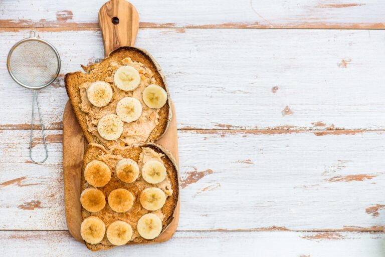 Delicious healthy Peanut butter Banana sandwich recipe