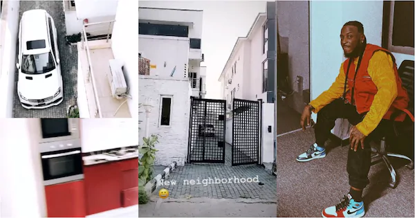 Photos and Video Of Singer Peruzzi's House in Lekki, Lagos 1