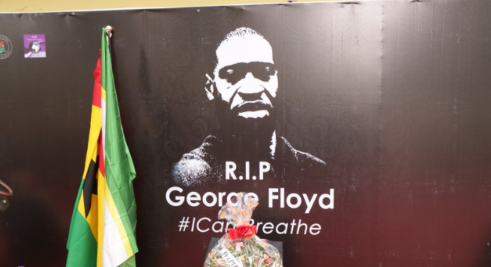 George Floyd's Memorial Service Held in Ghana 