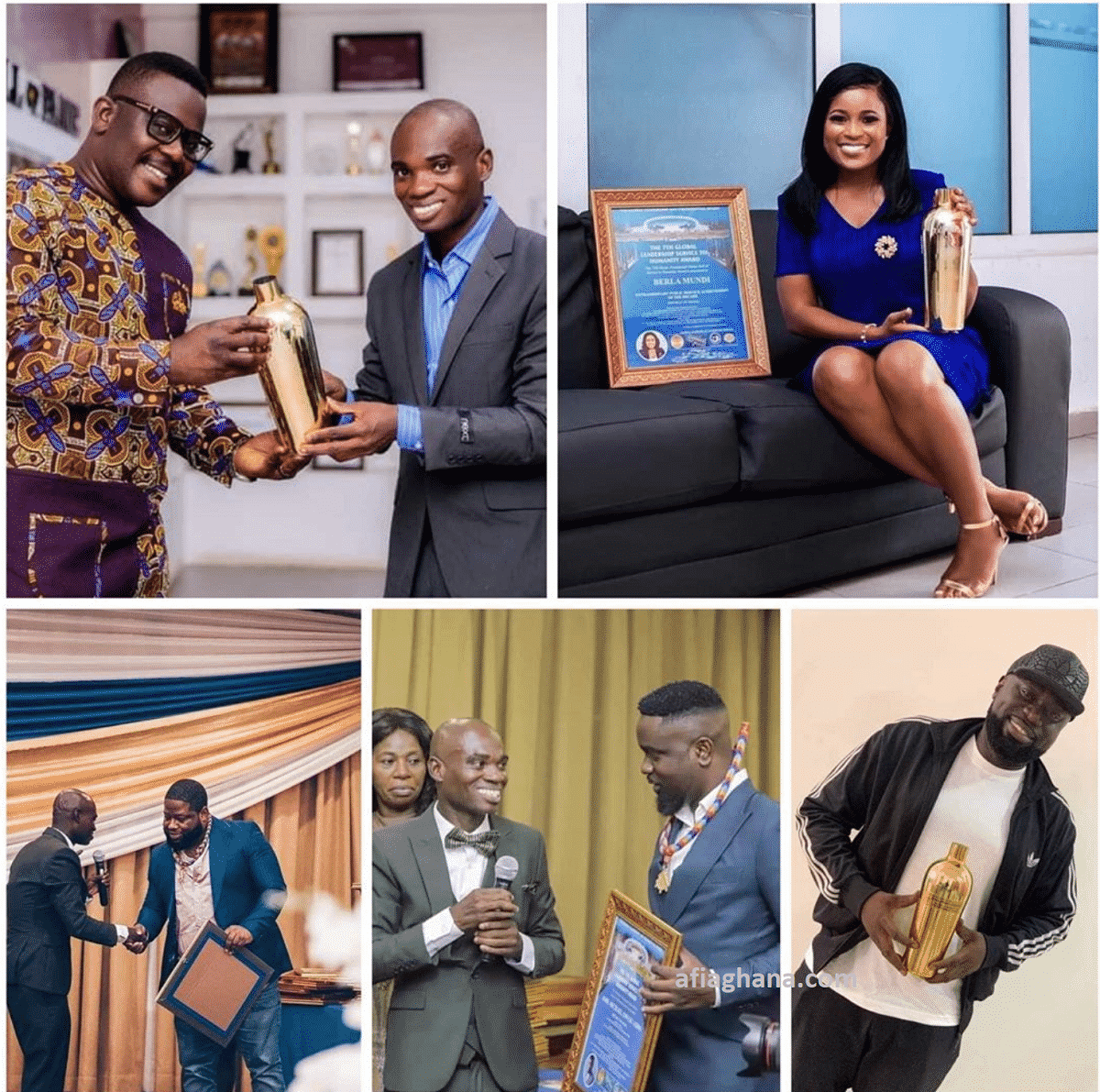 ghana troll fake award