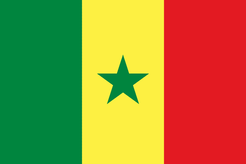 (5) Five Country Flags Identical To The Ghana Flag 1