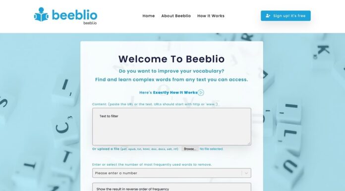 Beeblio App - How This App Can Help You Increase Your Vocabulary Quickly