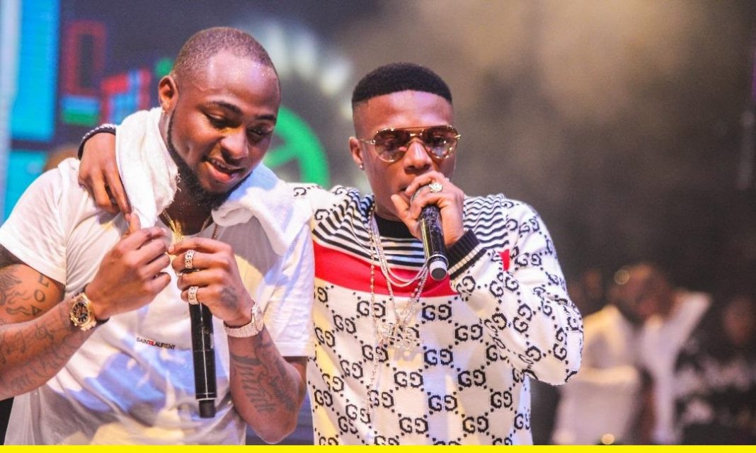 Davido Shares Video Of Wizkid Vibing To His Song