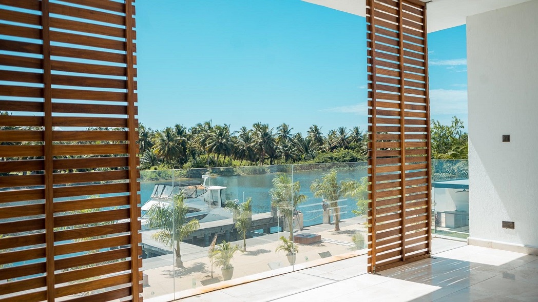 Inside a $3000 a night Luxury riverfront Villa in Ada | luxurious villa in ada Ghana 1