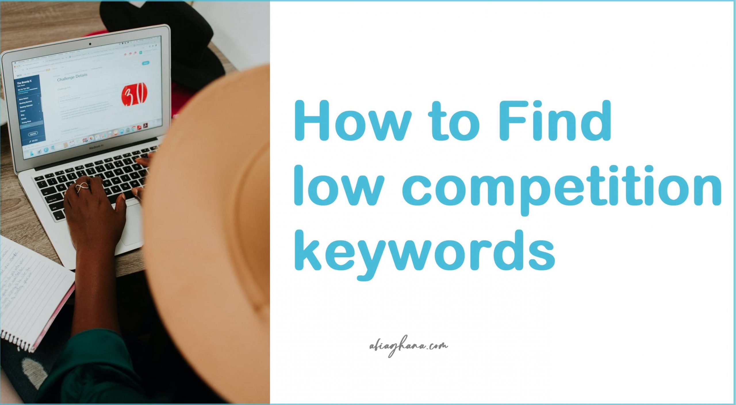 How to Find low competition keywords, high-volume keywords.