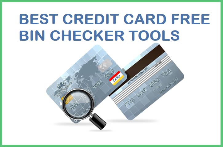 Best Free Bin Checker Tools - Bank identification number