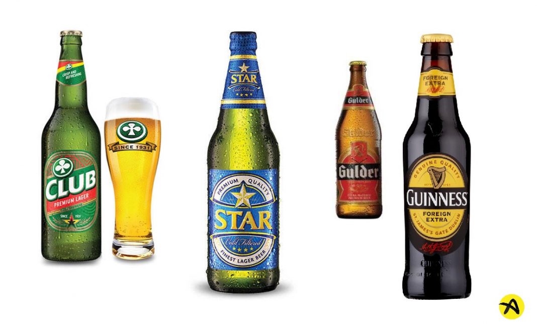 Top 10 Most popular alcoholic drinks in Ghana