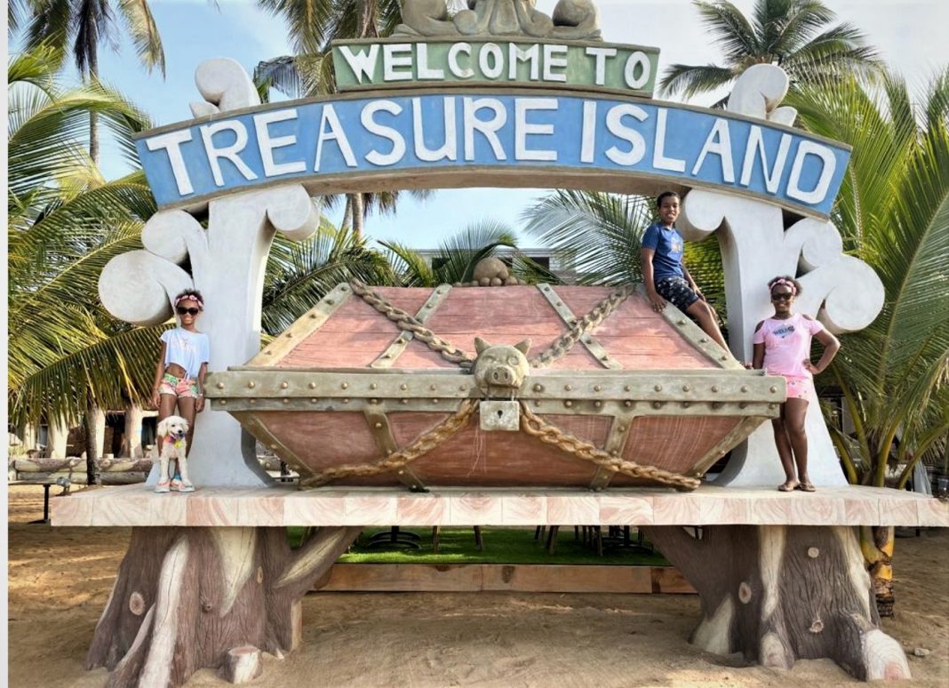 treasure island ghana ada foah