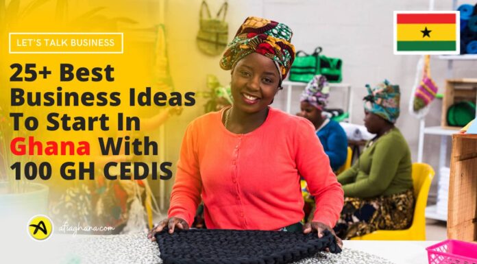 Business you can start with 100 cedis afia ghana