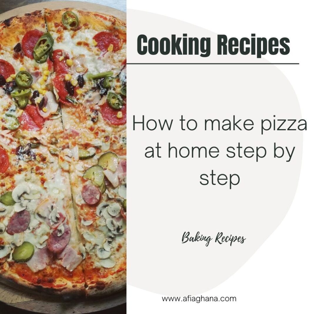 How to make pizza at home step by step for Beginners