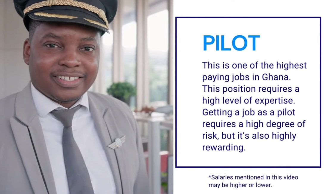 pilot jobs in ghana