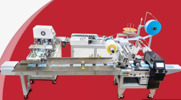 Fully Automatic Surgical Mask Making Machine