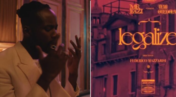 Mr eazi legalize lyrics + audio