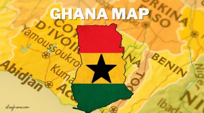 Maps Of Ghana . ghana map