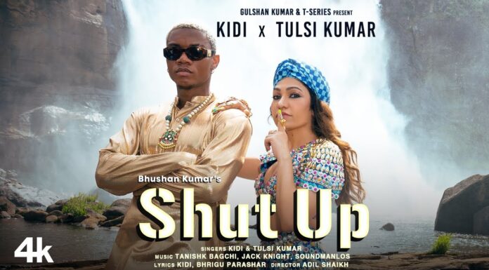 Kidi ft Tulsi Kumar Shut up lyrics (Stream audio)
