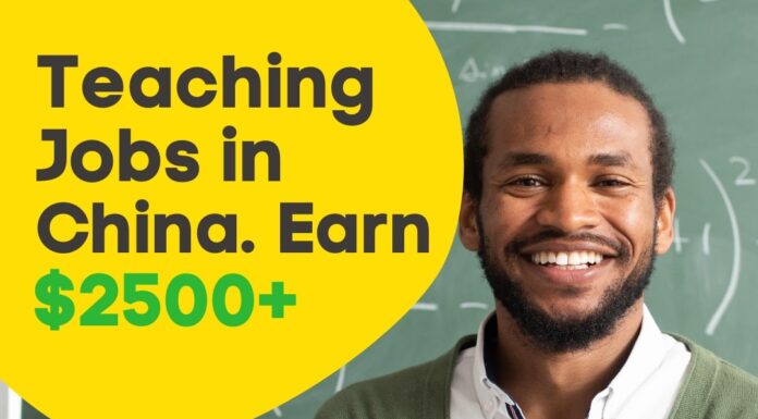 Best Teaching Jobs in China: Teach English Make over $2500 a month