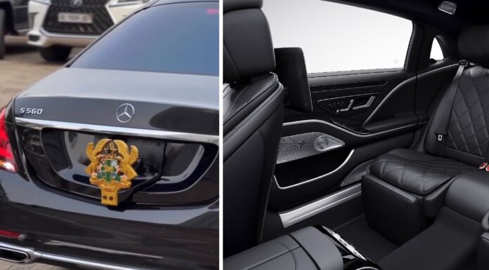 Ghana Presidential Car | Ghana's President Official Car