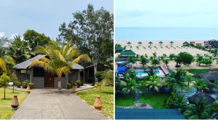 Aborigines Beach Resort in Keta Ghana