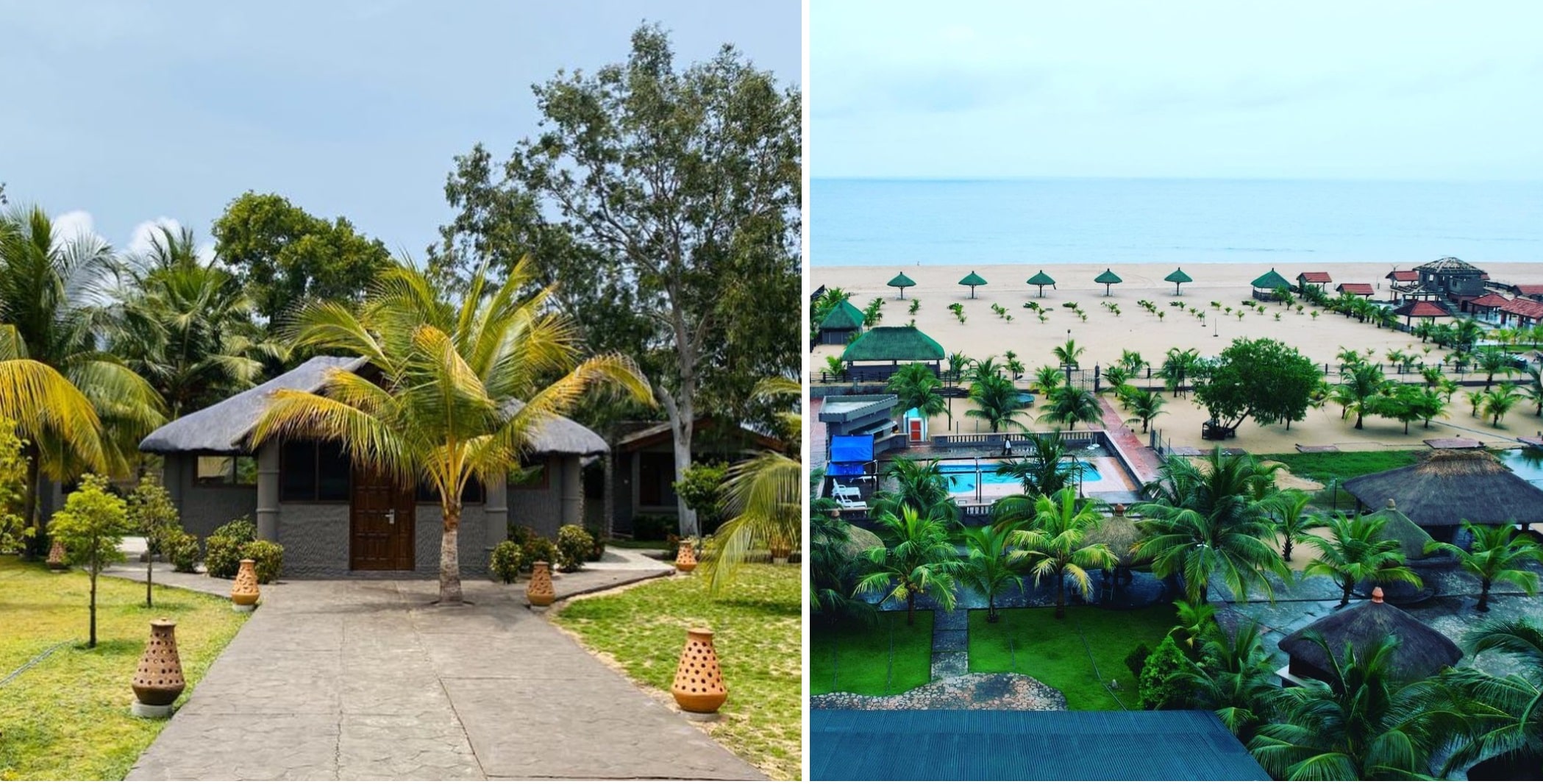 Aborigines Beach Resort in Keta Ghana