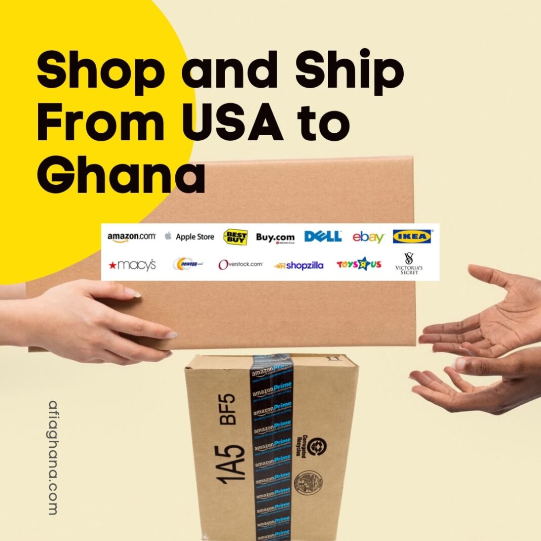 Ship From USA to Ghana : How to Shop on US websites