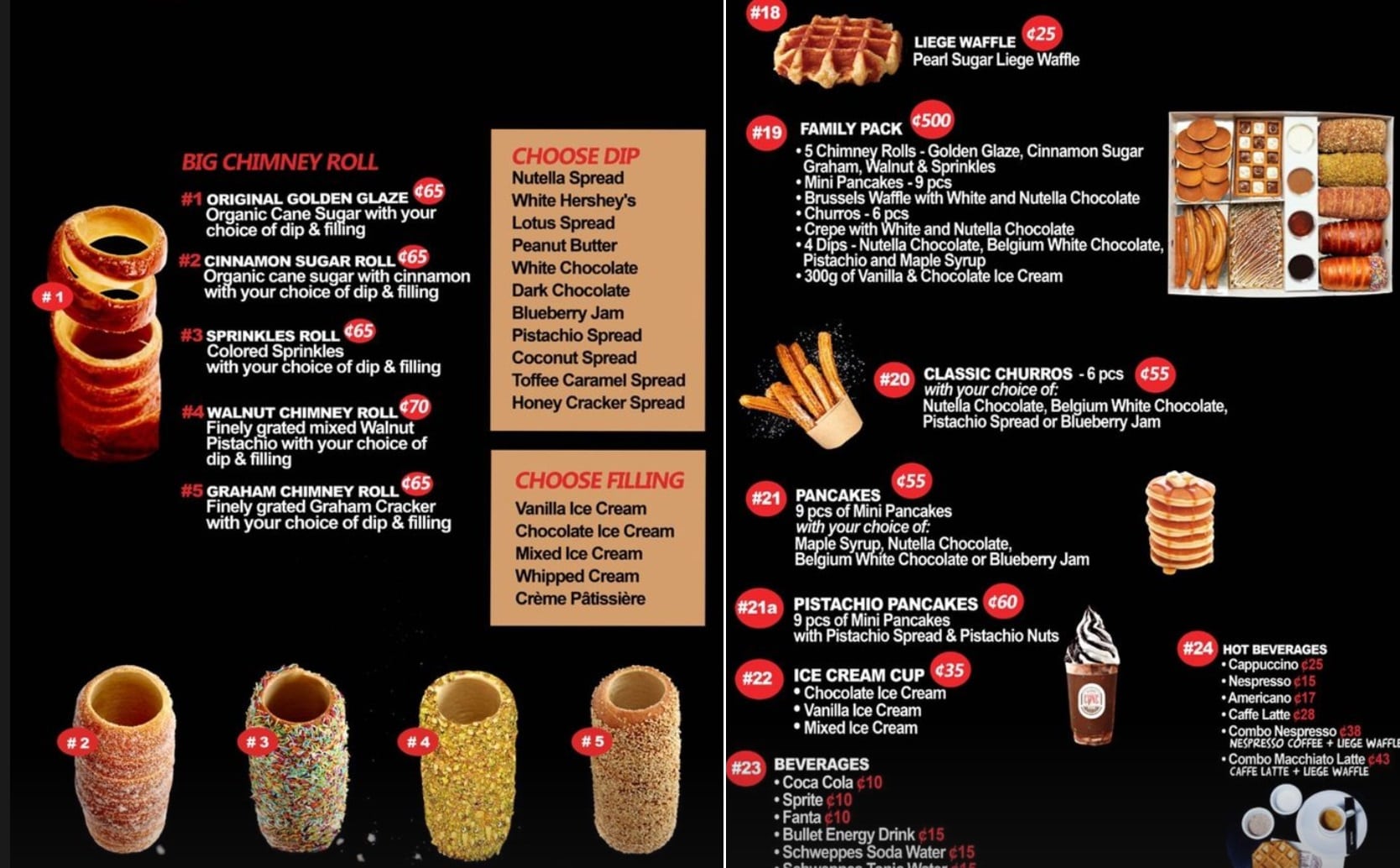 Chimney Cone Ghana Menu, Prices & Location (Ice cream) 1