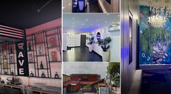 Rave Ghana Night Club and Restaurant in La, Accra