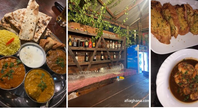 Tandoor Indian Restaurant Accra Menu, Location & Contact