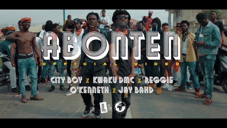 City Boy ABONTEN ft Kwaku DMC, Reggie, O’kenneth & Jay Bahd Lyrics (Stream audio)