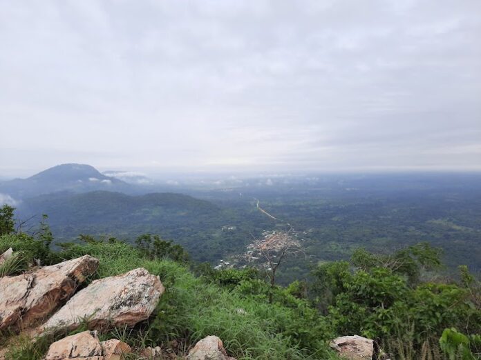 Mount Afadja Location | Tourist sites in Ghana