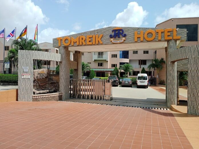 Tomreik Hotel Location & Contact | Hotels in Ghana