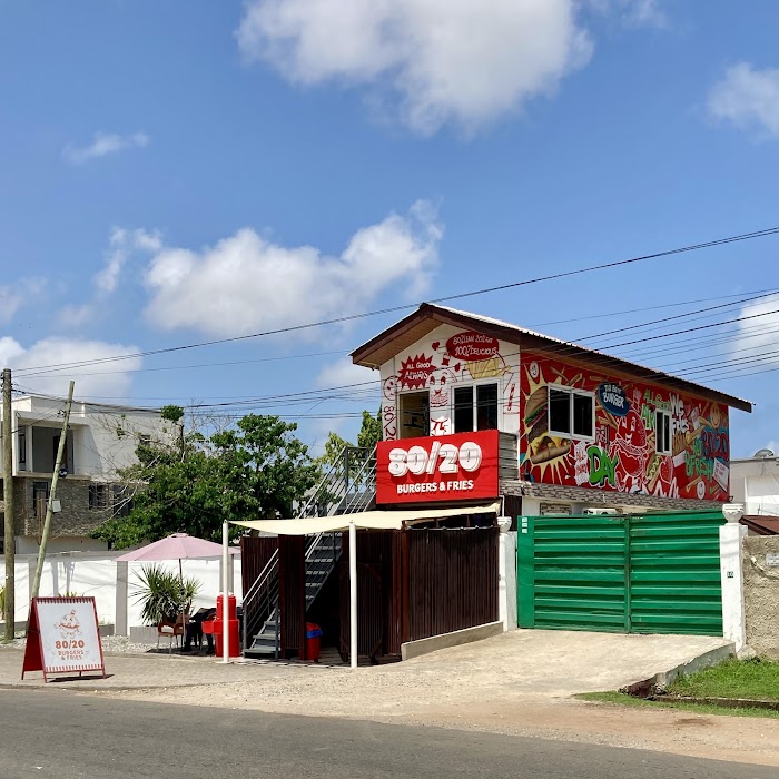 80/20 BURGERS & FRIES CANTONMENTS Menu | Restaurants in Ghana