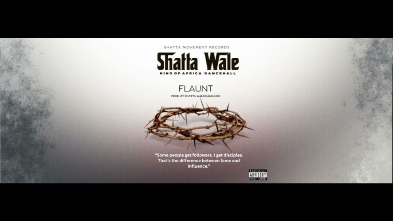 Shatta Wale Flaunt (Audio Slide) Lyrics (Stream audio)