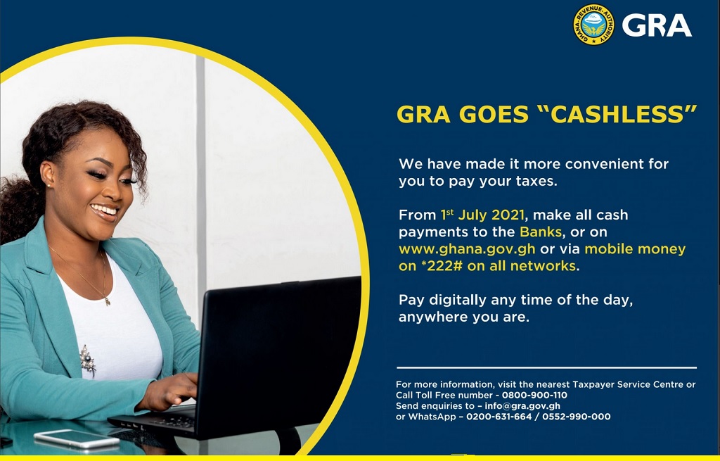 Ghana Revenue Authority is accepting Digital Payments