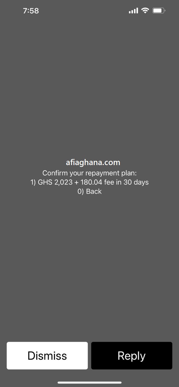 mtn quick loan limit ghana
